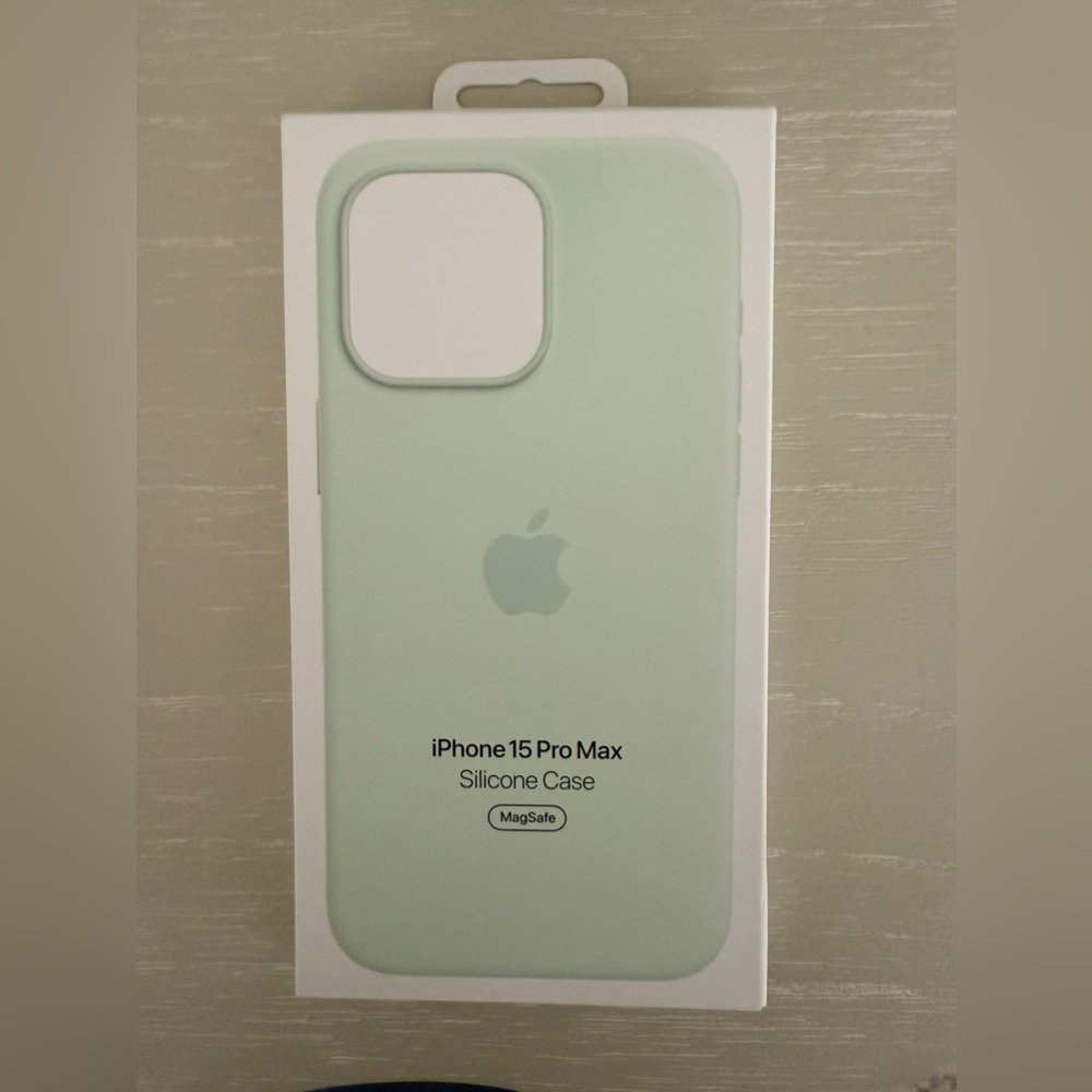 Apple 15 Pro Max iPhone Case in Soft Mint - never opened